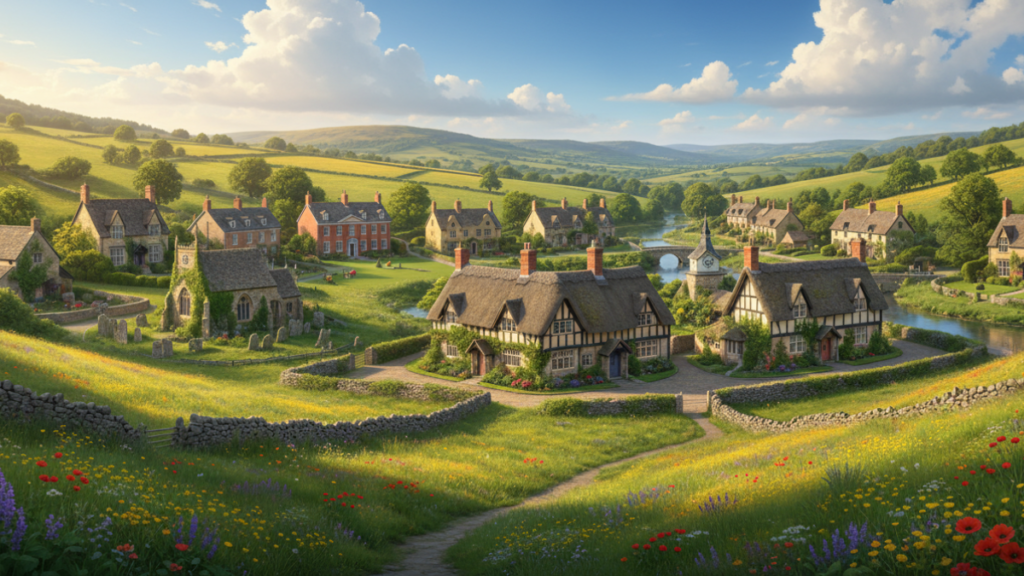 Pretty Villages in England