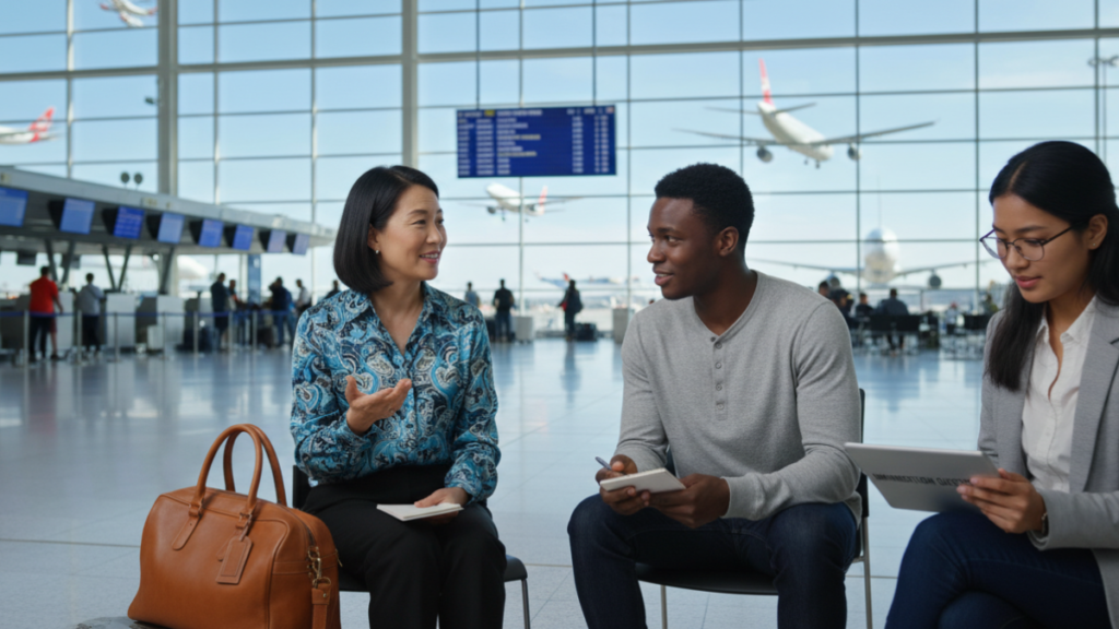 Airport Immigration Questions in English