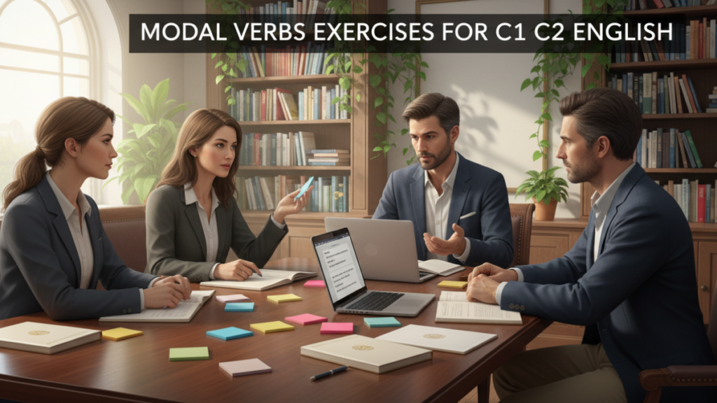 Modal Verbs Exercises