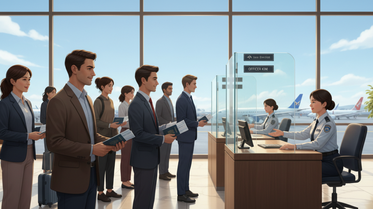 Airport Immigration Questions in English