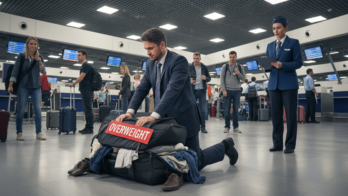 Overweight Luggage at the Airport