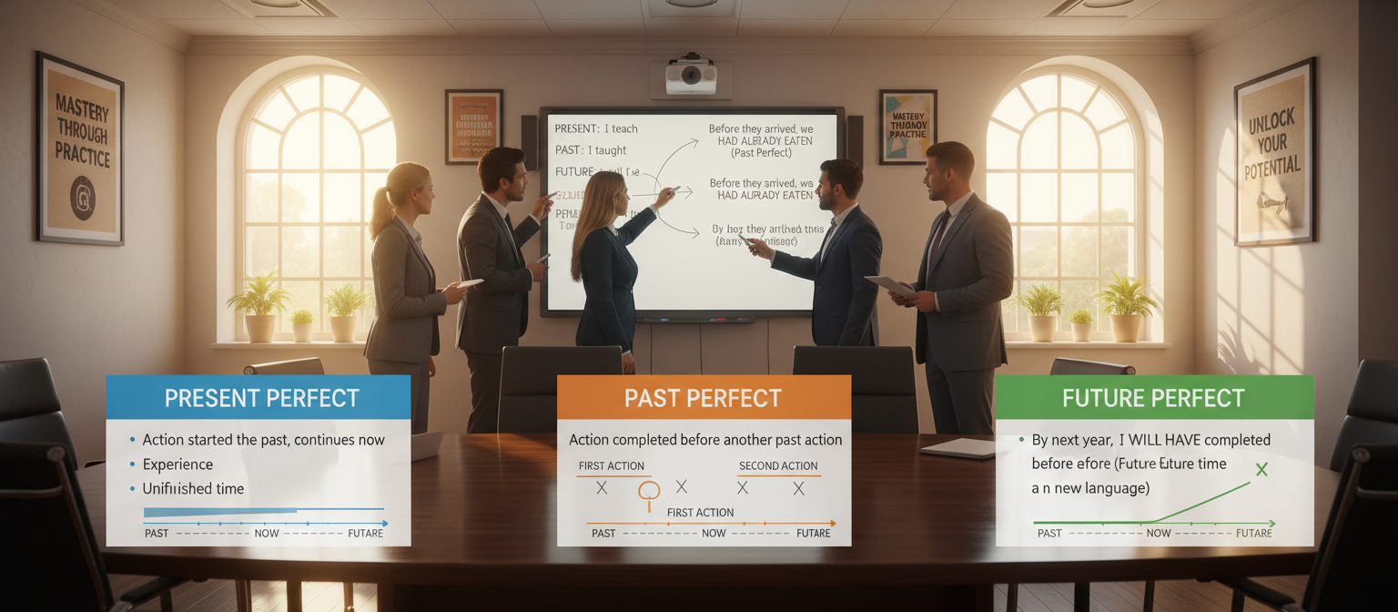 Mastering English Verb Tenses